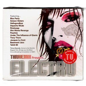 THRIVEMIX Presents: Electro -Multi Artist Dance Mix (2CD, 2007) Brand New Sealed